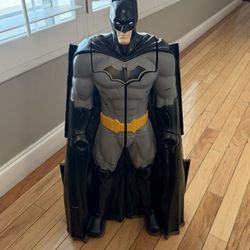 BATCAVE Giant Transforming Playset 33” Tall DC Comics Batman Bat-Tech Spinmaster