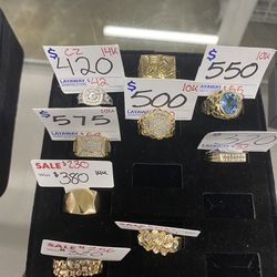 Rings **Different Price Not All Same **