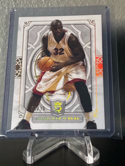 Shaquille O’Neal basketball card