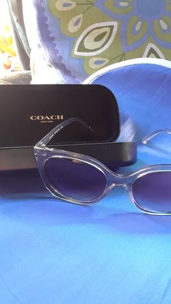 Coach Women s Sunglasses Alexa Square Transparent Grey Brown Lens HC8267 517613 L1086 Case NWT for Sale in Las Vegas NV OfferUp