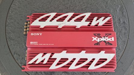 Sony Xplod 444 amplifier 4 channel