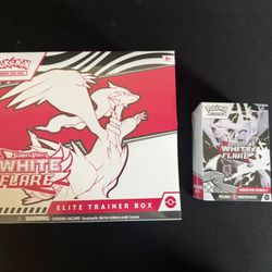 White Flare Etb And Bundle 