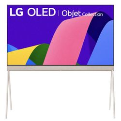 LG OLED TV 55-Inch Class Objet Collection Posé Series Smart TV 55LX1QPUA