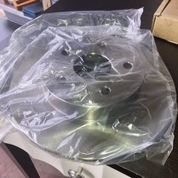Two new brake rotors