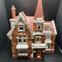 Dept 56 Parsonage Christmas Village House As Is