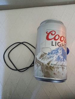 Coors Light minifridge