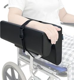 AOSSA Lateral Support for Wheelchair Arm Trough, Armrest Pad Cushion Wheelchair Attachment, Wedge Bolster Positioning Arm Elbow Rest Pillow