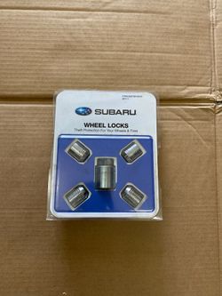 Subaru 2019 outback wheel locks