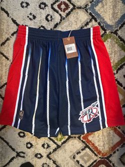 Brand New with tags Mitchell And Ness Houston Rockets 🚀 Shorts Size large