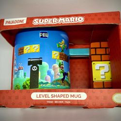 Super Mario Level Shaped Mug
