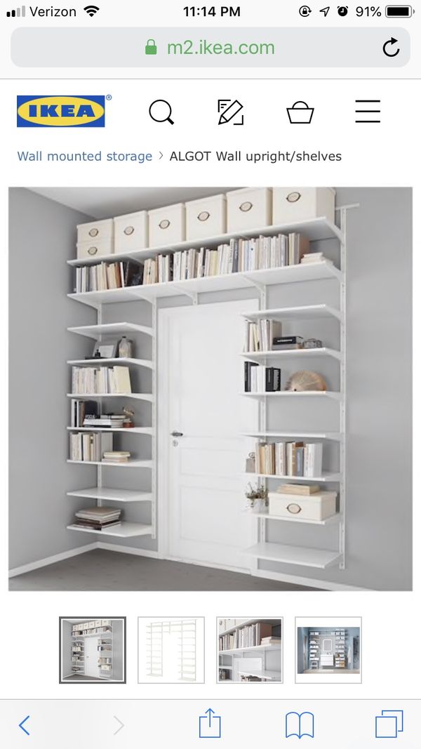 Ikea Algot Shelving System For In Chandler Az Offerup Ikea Algot Shelving System