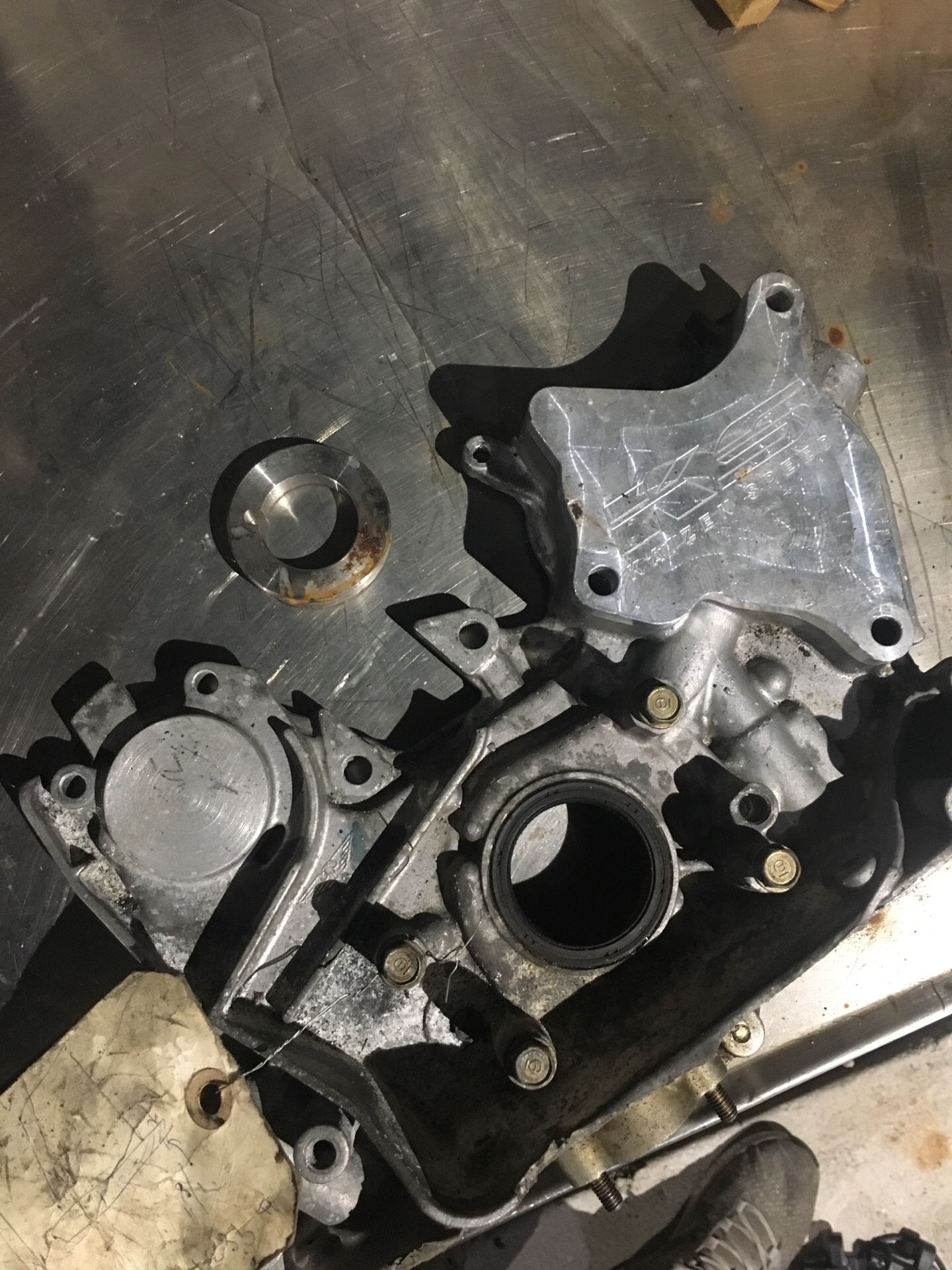 H22 Honda prelude balance shaft delete
