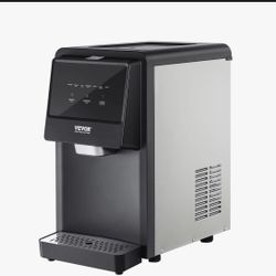 VEVOR 62 Lb. Daily Production Nugget Clear Ice Portable Ice Maker JJBTMSZB62LBSQUNUV1