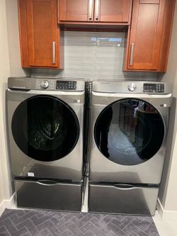 Washer and dryer