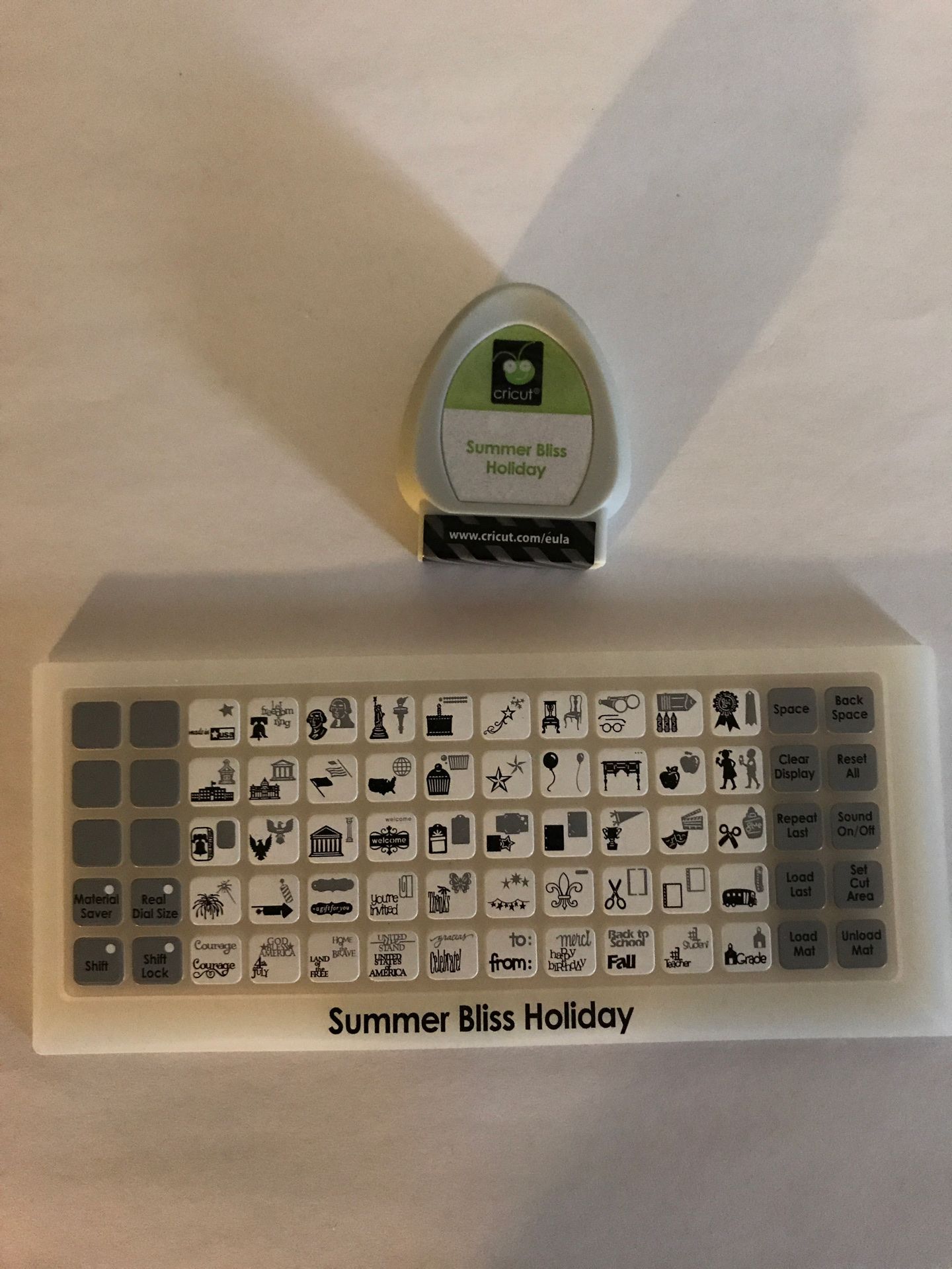 Cricut cartridge - Summer Bliss Holiday