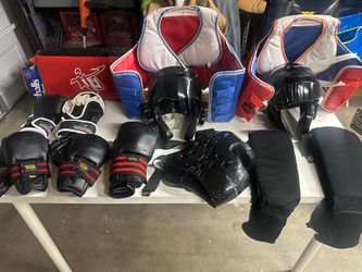 Taekwondo kids size sparring gear