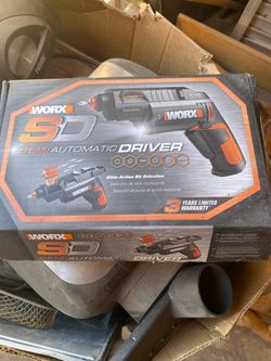 Worx drill.