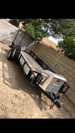 14 by 5 1/2 utility trailer