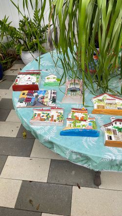 Casitas De Cerámica