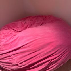 Giant Pink  Bean Bag 