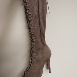 Over Knee Women's High Heels Size 8