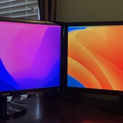 2 Asus LCDs - pickup only