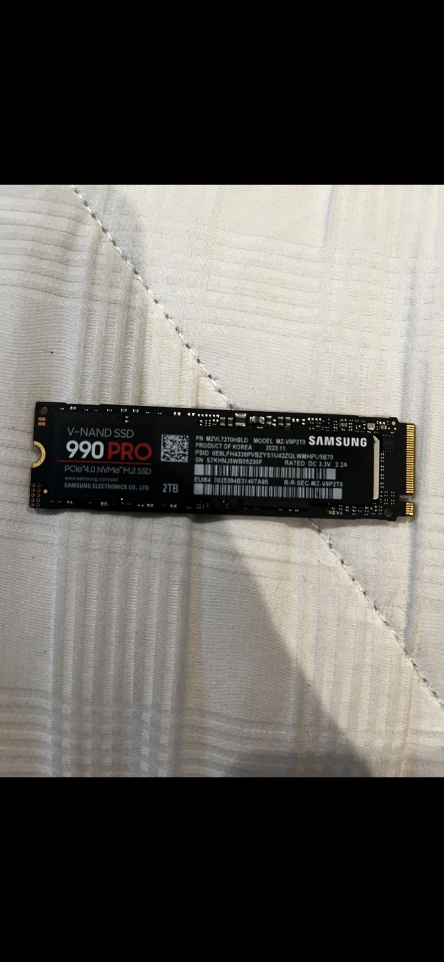 Samsung 990 Pro SSD
