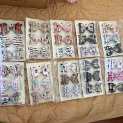 3 Pack Girl Bows 