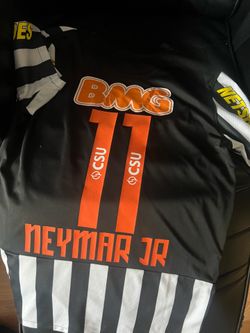 Neymar santos vintage soccer jersey