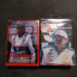 Dale Earnhardt Poker Playing Cards By Bicycle- Nascar 