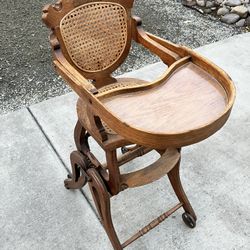 Antique High Chair