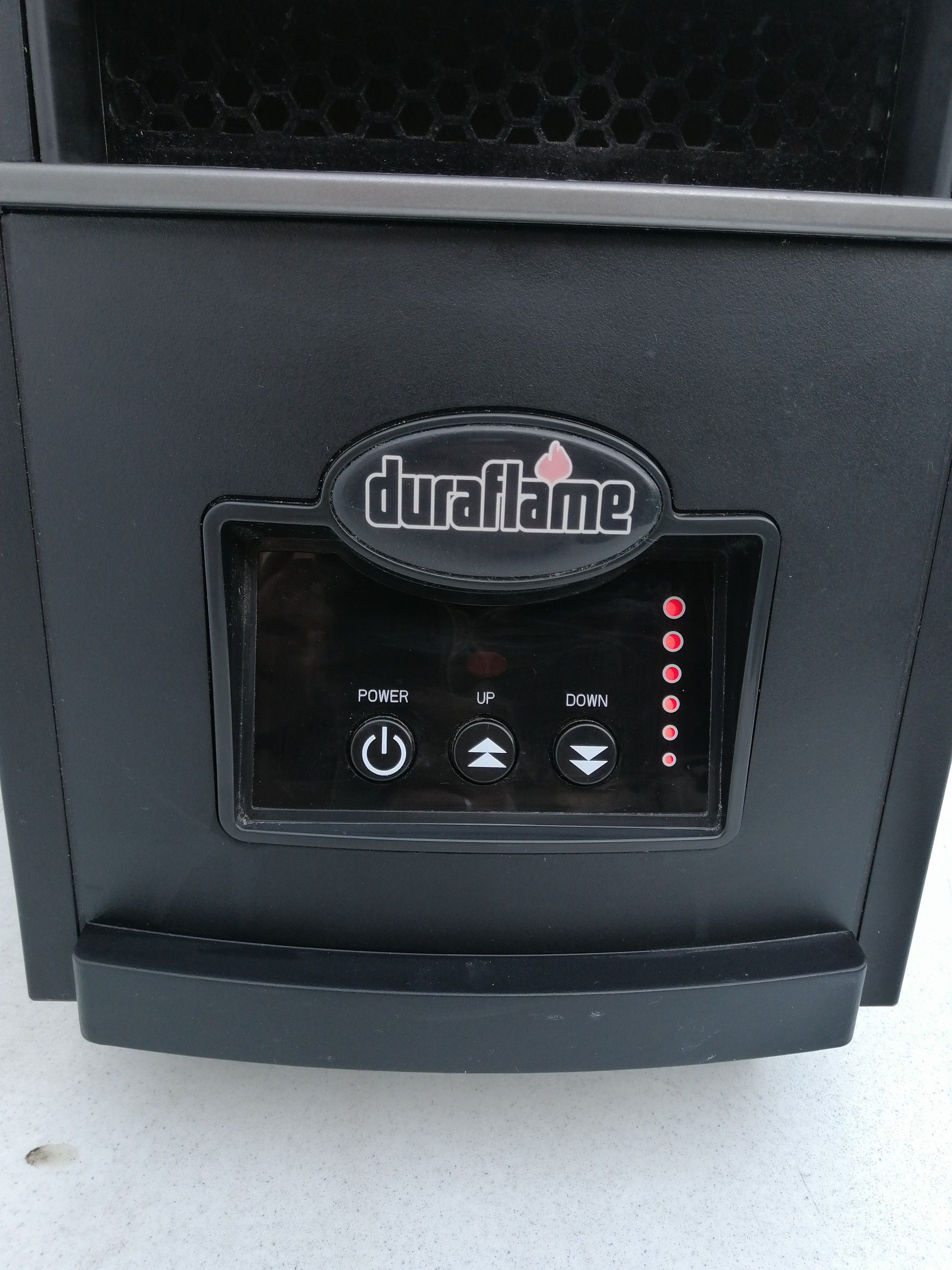 Duraflame 7HM1000, Powerful 1000 Watt infrared Quartz heater on Wheels