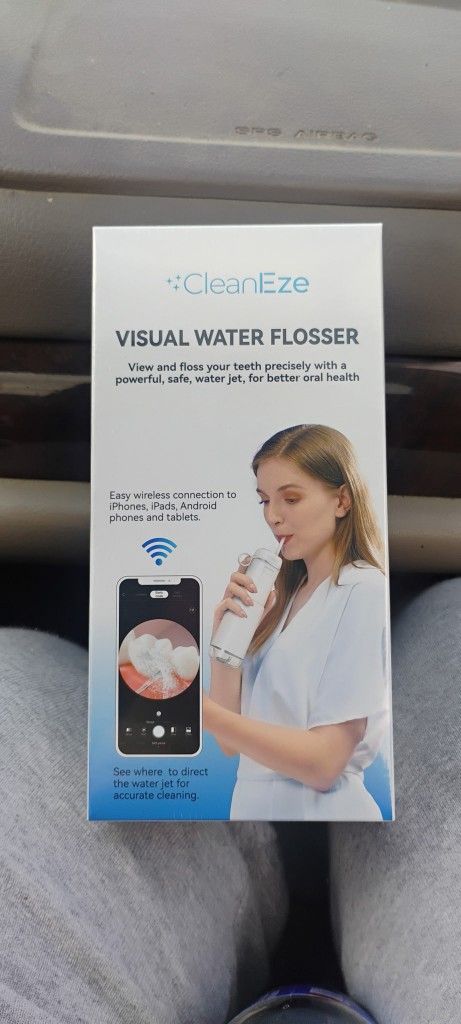 Visual Water Flosser Bluetooth Compatible W/Any Phone--DEALS 