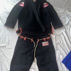 Inverted Gear BJJ Gi - Black Panda 400 Series - Size A2