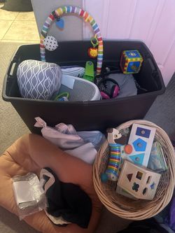 Wide variety of baby items
