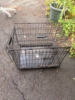 Small kennel with two doors