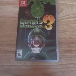 Luigi’s mansion Nintendo switch