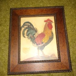 Antique Rooster Picture