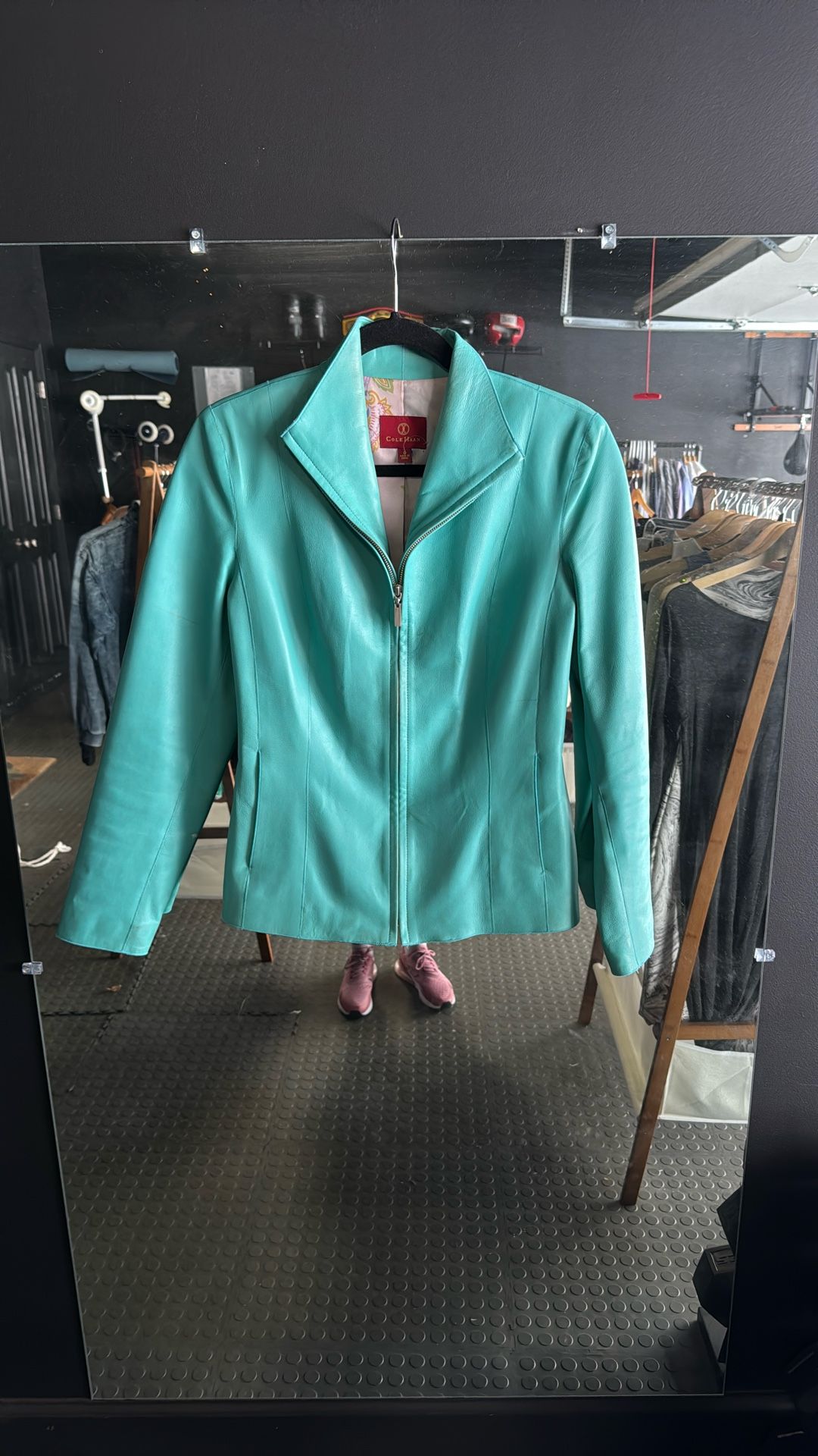 Cole Hahn Leather Jacket