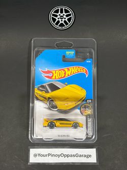 Hot Wheels - Nightburnerz #4/10 - Yellow 1990 ‘90 Acura NSX (FTY78)