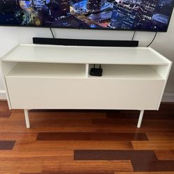 White TV Stand (IKEA) 