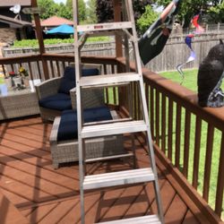 6’ Werner Aluminum Ladder