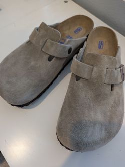 Birkenstocks Boston Taupe 40