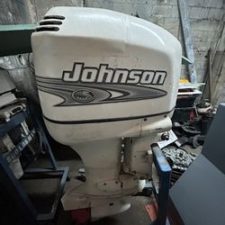 2001 Johnson 150 HP Outboard 2 Stroke Motor