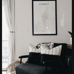  Convertible Accent Chair(s) - Black Never Used