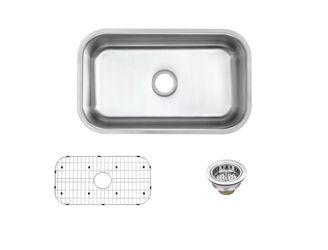 Stainless steel kitchen sink
