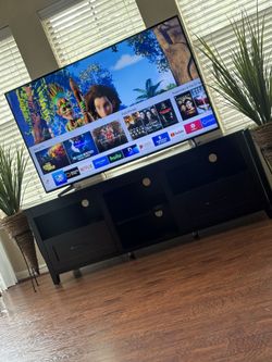 65 Inch Samsung Smart Tv & Tv Stand