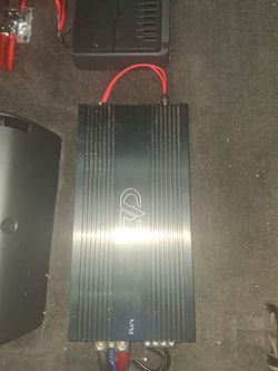 DD Monoblock Amplifier 2500 W