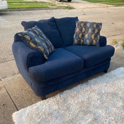 Love Seat With Matching Reversible Pillows By Ashley Furniture Including Delivery