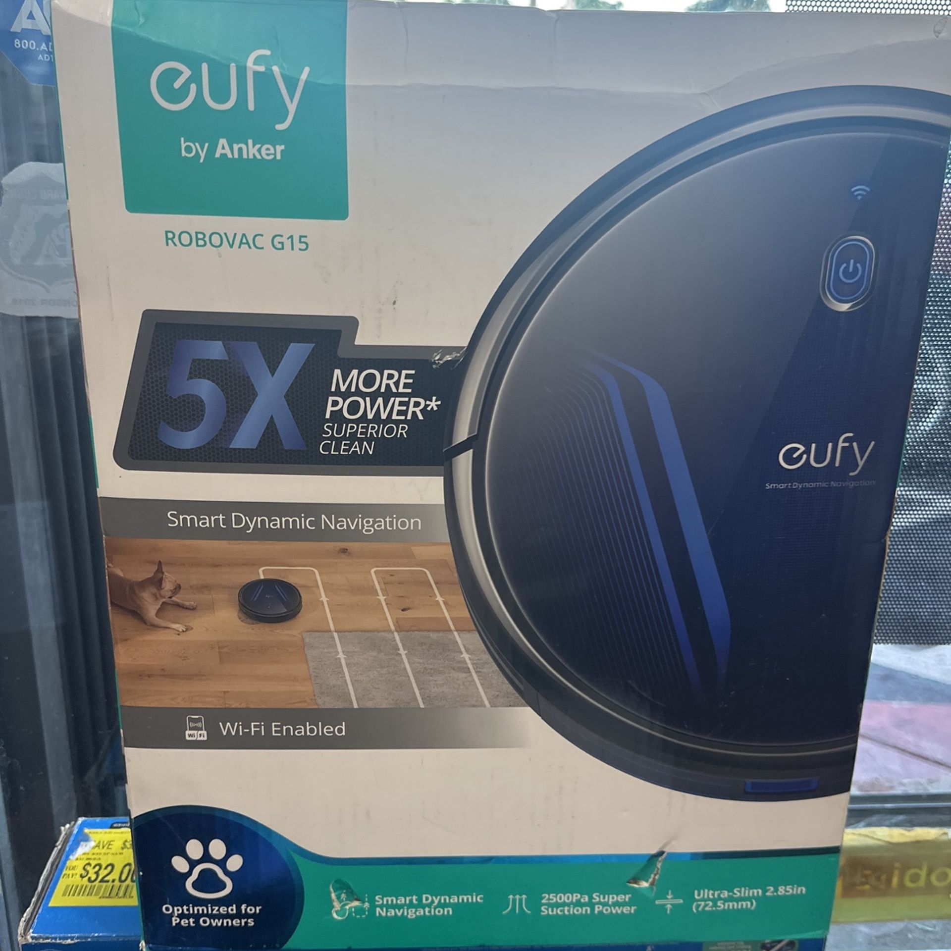 eufy RoboVac G15 Gyro Navigation NEW